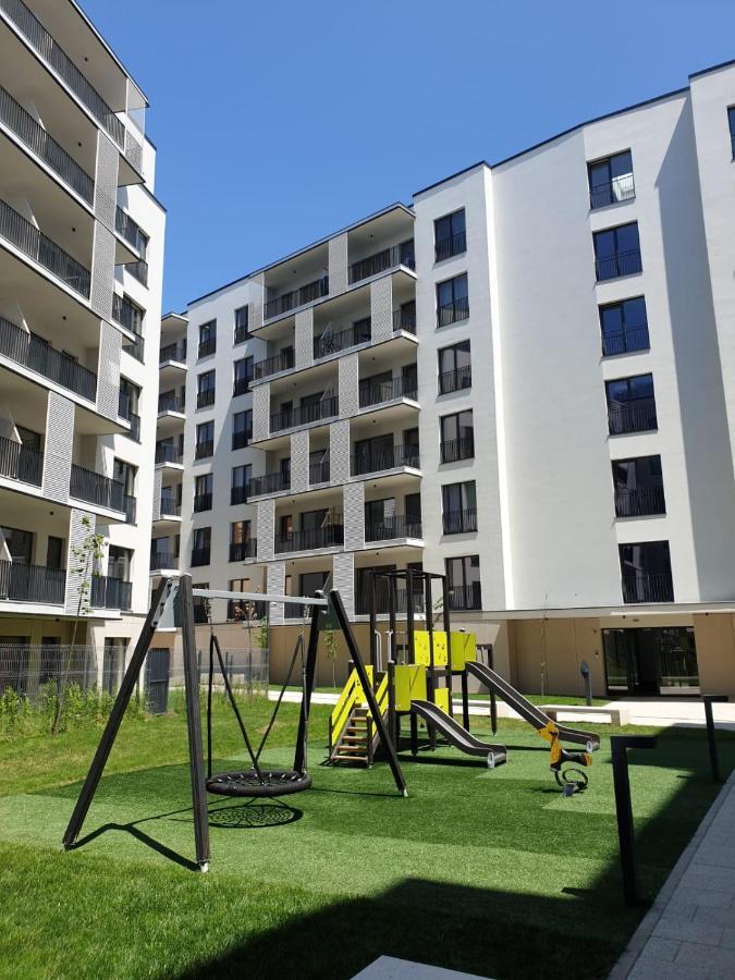 Ferienwohnung Blue Record Vibe Cluj-Napoca Exterior foto
